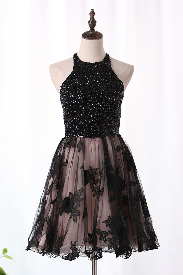 Ombreprom Homecoming Dress Impressive A-line with Sequins Short Prom Dress Ombreprom Homecoming Dress Impressive A-line with Sequins Short Prom Dress
