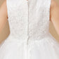 Sweetheart Sleeveless Tulle Flower Girl Dresses With Appliques
