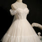 Champagne Spaghetti Strap Tulle Short Homecoming Dresses