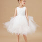 Chic Sleeveless Lace Tulle Flower Girl Dresses