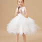 Chic Sleeveless Lace Tulle Flower Girl Dresses