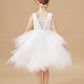 Chic Sleeveless Lace Tulle Flower Girl Dresses