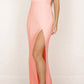 Black Sheath Floor Length Off Shoulder Mid Back Side Slit Prom Dress,Party Dress P178 - Ombreprom