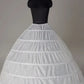 Nylon Ball-Gown 1 Tier Floor Length Slip Style Wedding Petticoats P02
