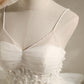 Ivory Spaghetti Straps Sequins Lace Appliques Short Homecoming Dresses