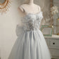 Grey Sleeveless Sequins Lace Up Short Homecoming Dresses