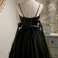Black Sexy Sleeveless Beading Short Homecoming Dresses