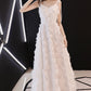 A-Line Sweet Spaghetti Straps Long Prom Dresses, Evening Dress