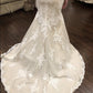 Delicate Long Sleeves Mermaid Lace Wedding Dresses