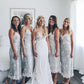 Delicate V Neck Mermaid Lace Wedding Dresses