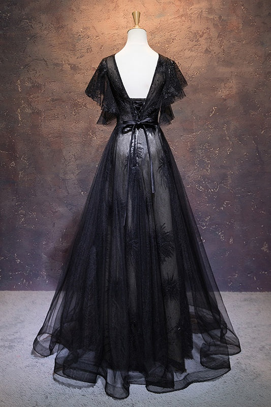 Black Prom Dresses,Formal Dresses, Custom Made Prom Dresses Y6686