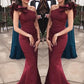 One Shoulder Sheath Mermaid Long Prom Dresses Simple Prom Gowns
