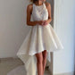 Elegant High Low Lace Prom Dewaawa Modest Unique Evening Dresses Party Dresses