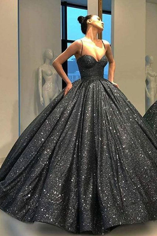 Ombre Sequins Quinceanera Dresses Sparkly Ball Gown main image 1