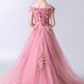 Gorgeous Off the Shoulder With Lace Appliques Sleeveless High Low Tulle Flower Girl Dresses