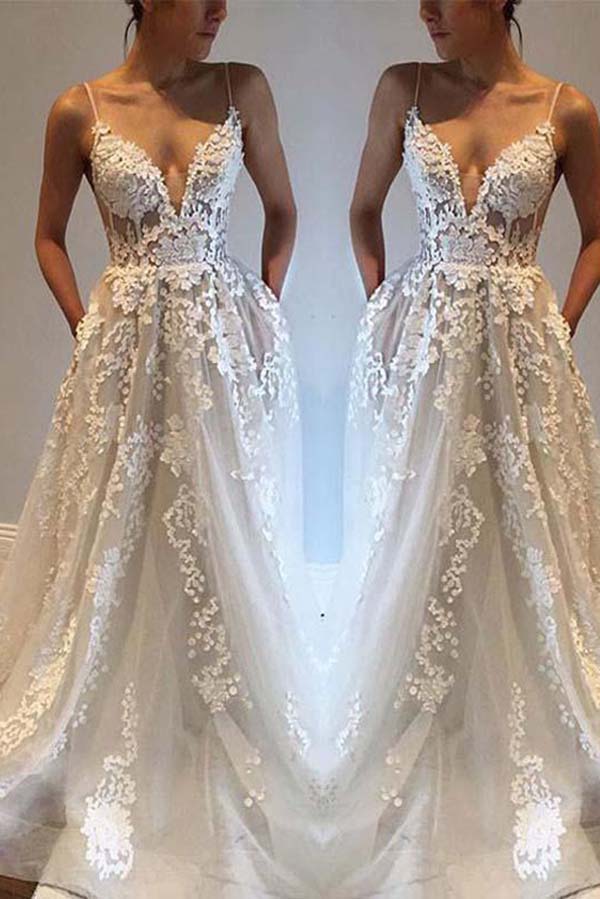 Cheap boho/bohemian wedding dresses by ombreprom.com online, all of the ...
