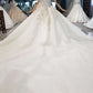 New Arrival Long Off The Shoulder Ball Gown Lace Wedding Dresses