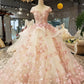 Chic Scoop Neck Beautiful Lace Up Back Princess Dresses Wedding Dresses