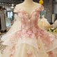 Chic Scoop Neck Beautiful Lace Up Back Princess Dresses Wedding Dresses