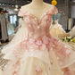 Chic Scoop Neck Beautiful Lace Up Back Princess Dresses Wedding Dresses