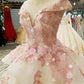 Chic Scoop Neck Beautiful Lace Up Back Princess Dresses Wedding Dresses