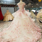 Chic Scoop Neck Beautiful Lace Up Back Princess Dresses Wedding Dresses