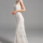 Chic Long Lace Wedding Dresses Boho Bridal Gown Women Dresses