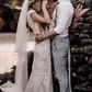 Chic Long Lace Wedding Dresses Boho Bridal Gown Women Dresses