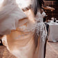 Gorgeous Sweetheart Front Split Tulle Wedding Dresses With Appliques