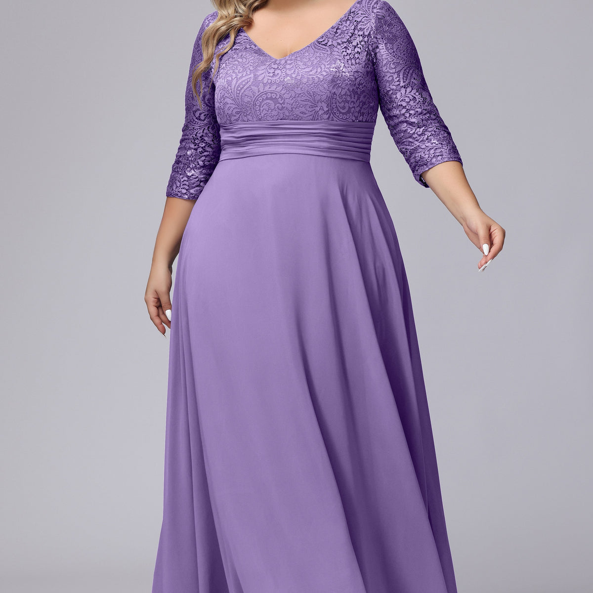 bridesmaid dresses size 4 Charming Lace Applique Scoop 3/4 Sleeves Junior Bridesmaid Dresses