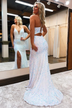 Charming Sequins Mermaid Evening Dress Shiny Long Prom Dress Y7687 main image 1