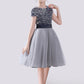 A- Line Cute Cap Sleeves Sequins Short Flower Girl Dresses