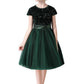 A- Line Cute Cap Sleeves Sequins Short Flower Girl Dresses